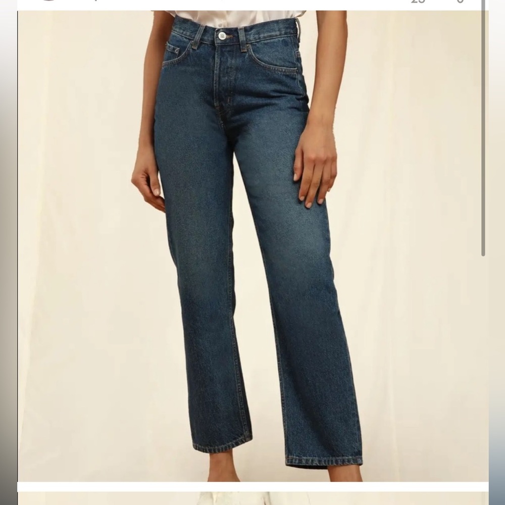 Rouje Marais jeans in size 32 fr/ 10 US